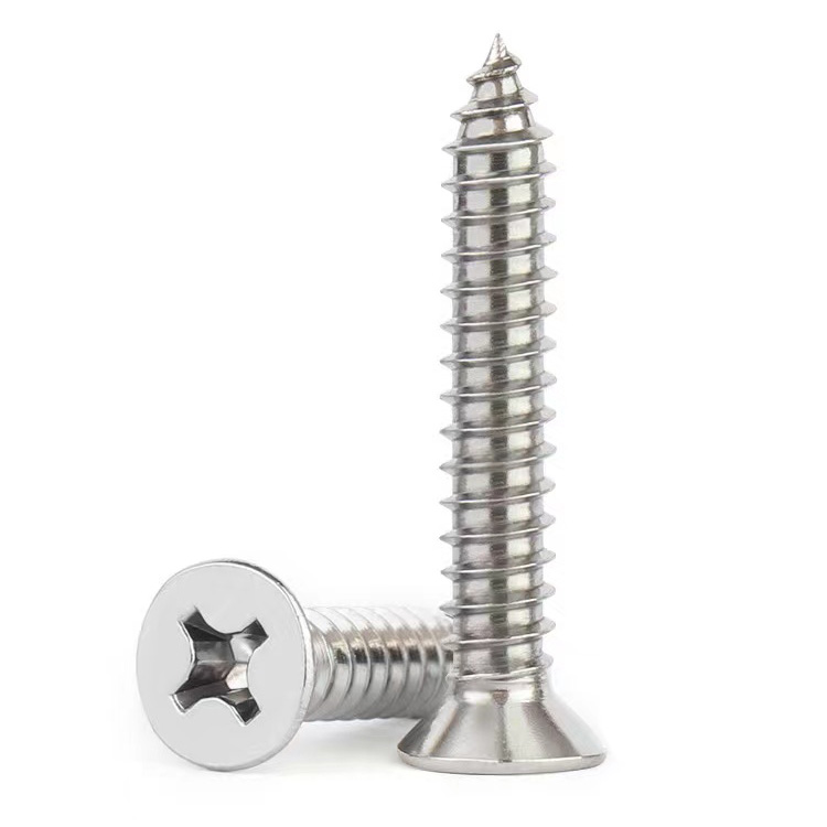 DIN 7982 Flat Head Phillips Drive Self Tapping Screw